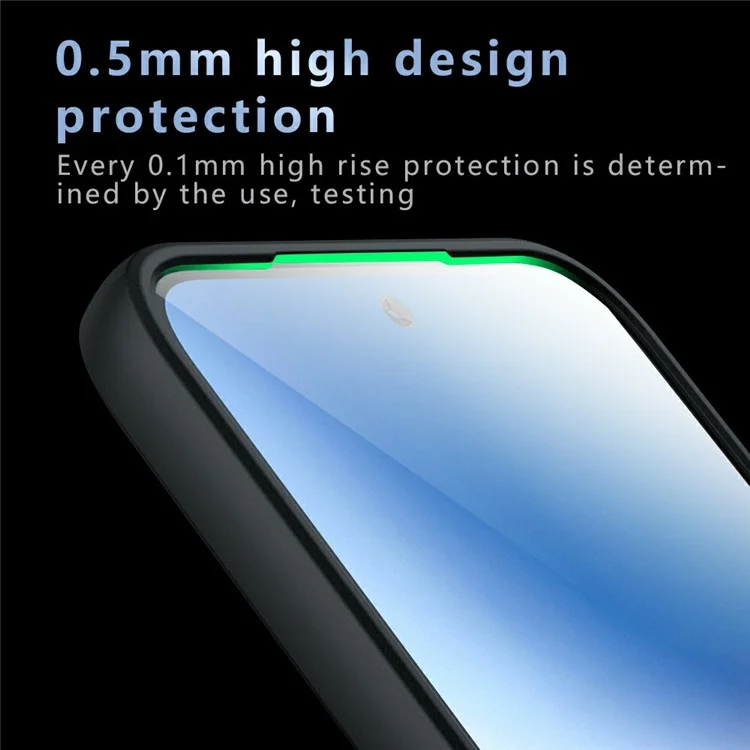 Per Xiaomi Redmi Turbo 4 Pro 5G / Poco F7 5G Custodia Antiurto TPU + Copertura posteriore opaca in PC