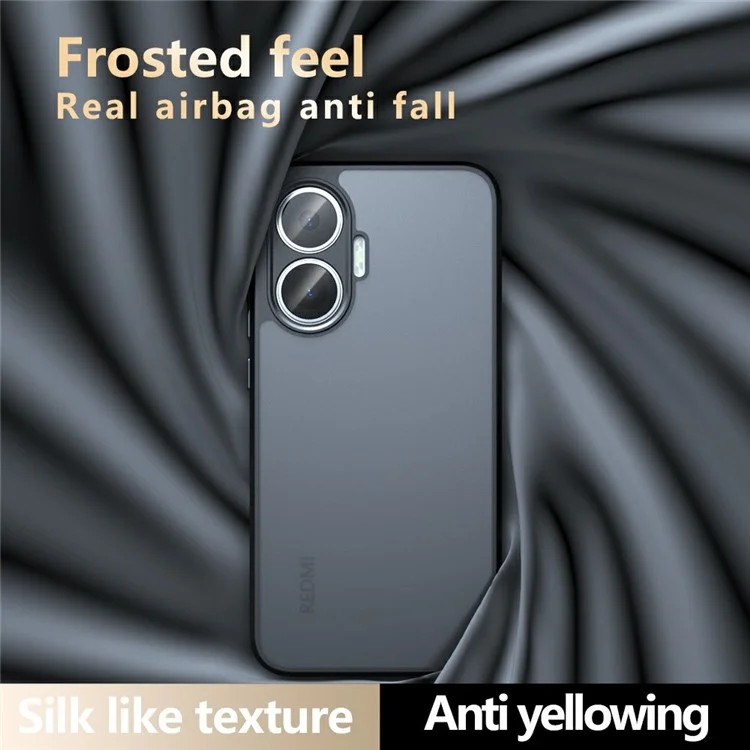 Per Xiaomi Redmi Turbo 4 Pro 5G / Poco F7 5G Custodia Antiurto TPU + Copertura posteriore opaca in PC