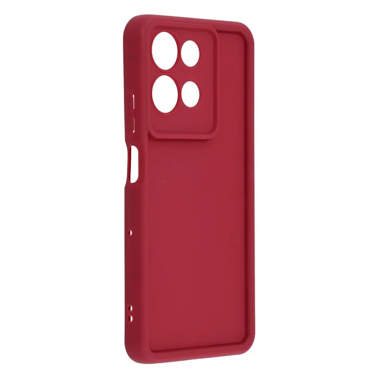 Cover per Motorola Moto G75 5G con Design Scanalato TPU Antiscivolo - Rosso
