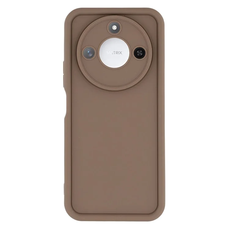 Für Honor X60 5G / X9c Smart 5G Hülle Gerilltes Design TPU Rutschfest Handyhülle - Braun