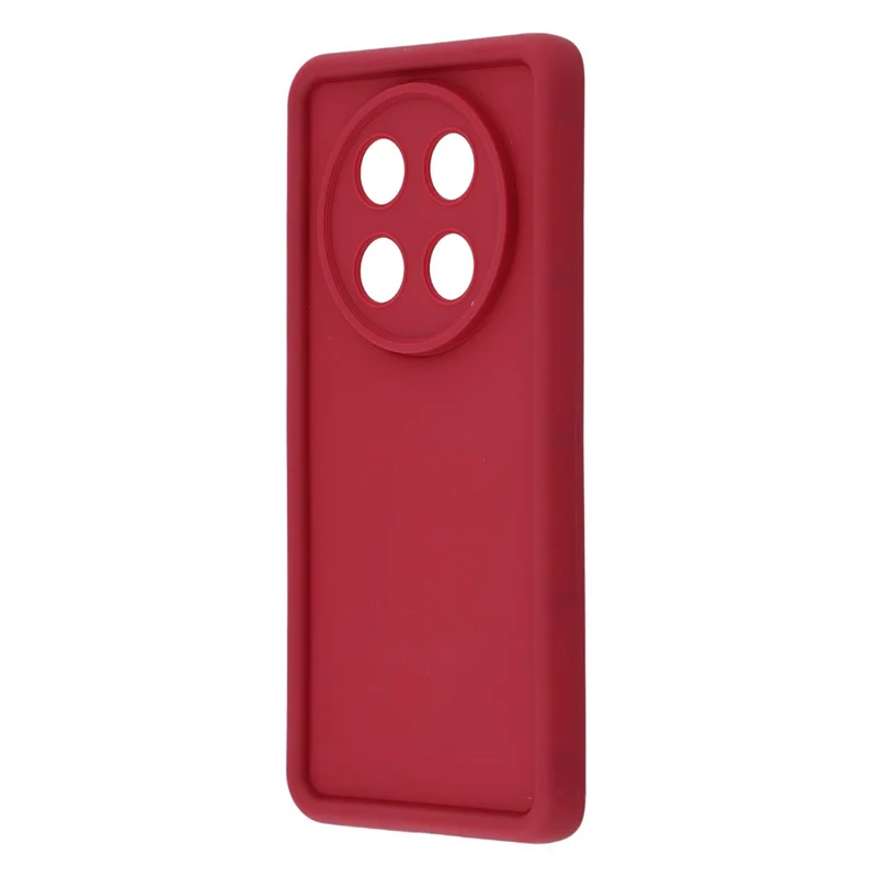 TPU Case for Honor X9c 5G / X60 Pro 5G / Magic7 Lite 5G Grooved Design Anti Slip Phone Cover - Red