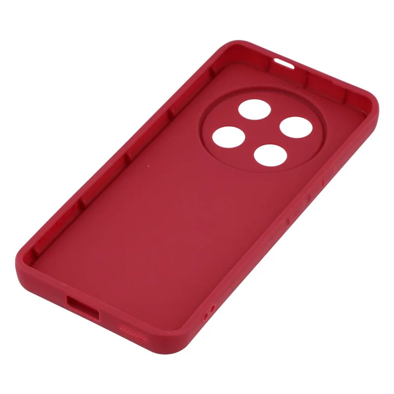 TPU Case for Honor X9c 5G / X60 Pro 5G / Magic7 Lite 5G Grooved Design Anti Slip Phone Cover - Red