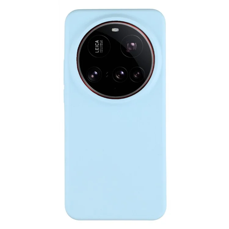 Capa de Celular Xiaomi 15 Ultra de Silicone Líquido à Prova de Quedas - Azul Bebê