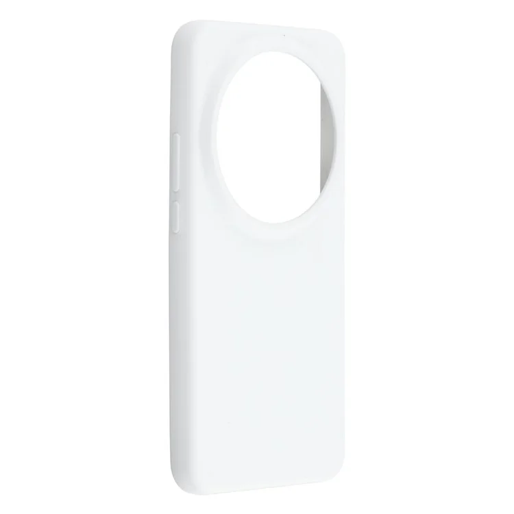 Für Xiaomi 15 Ultra Handyhülle Flüssigsilikon Stoßfeste Schutzhülle - Weiß
