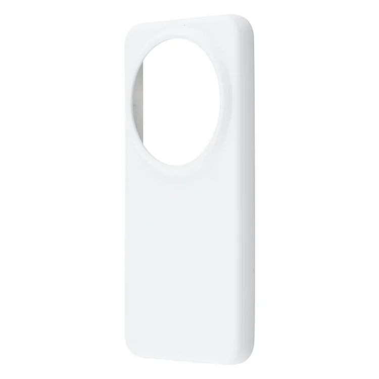 Für Xiaomi 15 Ultra Handyhülle Flüssigsilikon Stoßfeste Schutzhülle - Weiß