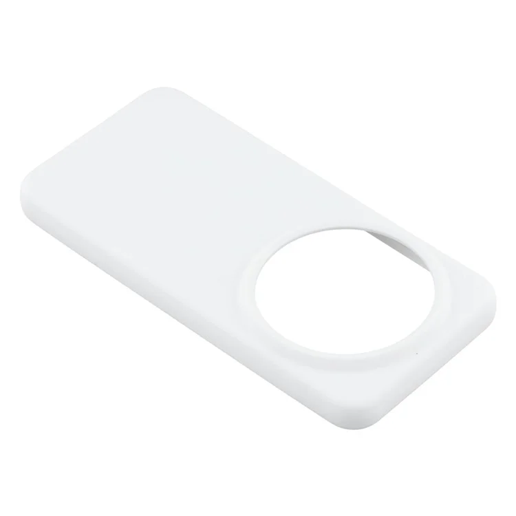 Für Xiaomi 15 Ultra Handyhülle Flüssigsilikon Stoßfeste Schutzhülle - Weiß