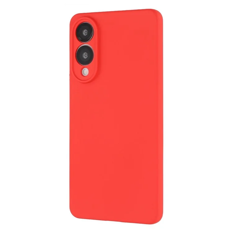 Funda X-LEVEL para Samsung Galaxy S25 Edge de TPU Suave con Revestimiento de Fibra Antiarañazos - Rojo