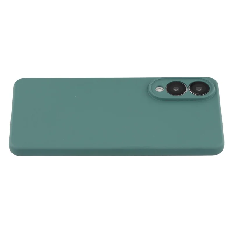X-LEVEL Pour Étui Samsung Galaxy S25 Edge Coque Souple TPU Anti-Rayures Doublure en Fibre - Vert