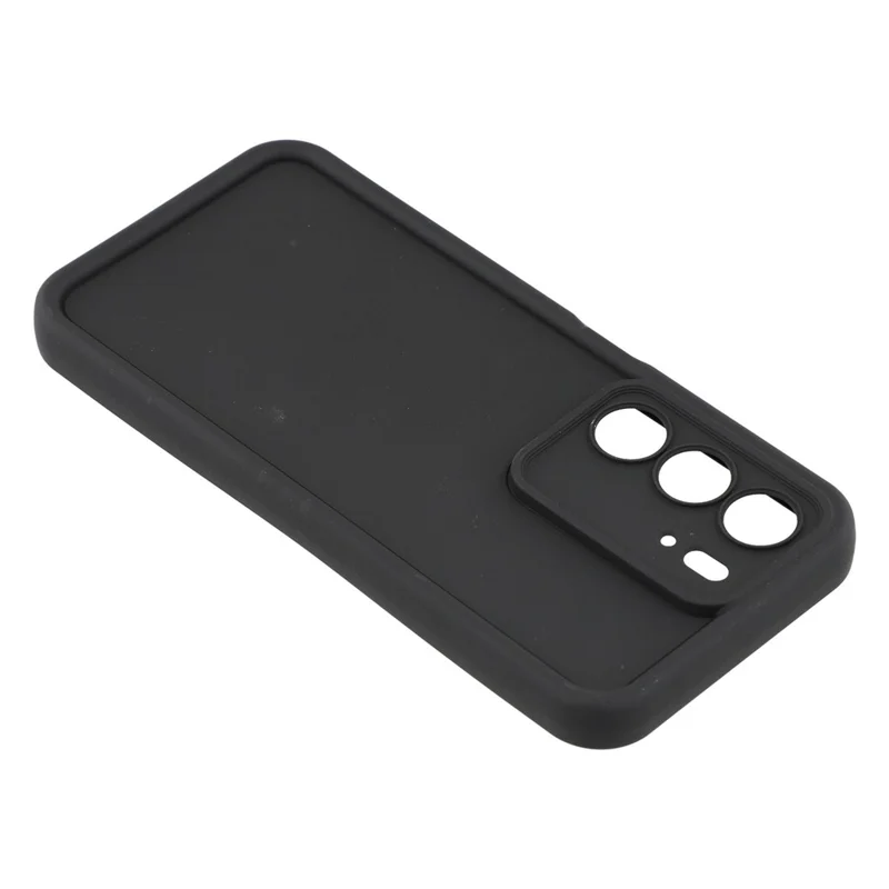 Capa para Realme C75 com Design Estriado TPU Antiderrapante - Preto