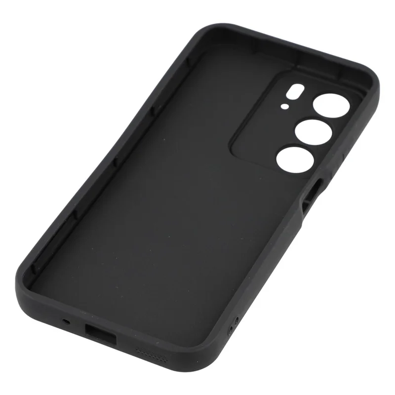 Capa para Realme C75 com Design Estriado TPU Antiderrapante - Preto