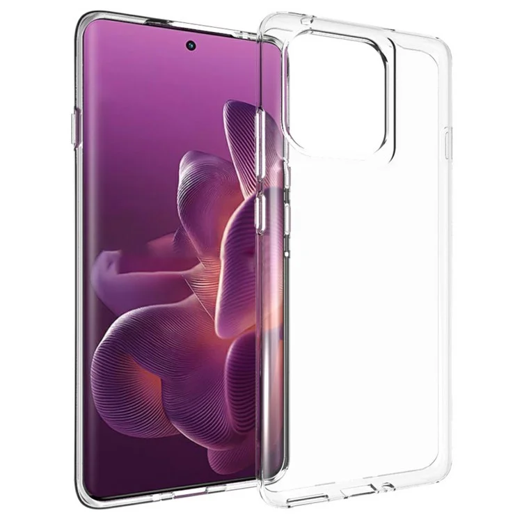 Achat en gros pour étui Motorola Edge 60 Pro 5G Coque arrière transparente résistante aux traces de doigts en TPU