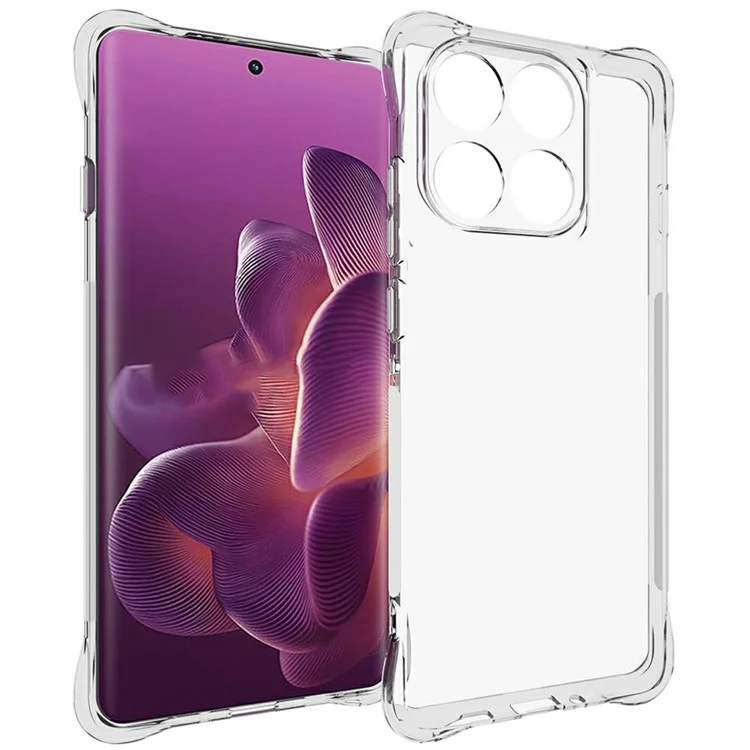 Achat en gros pour étui Motorola Edge 60 Pro 5G Antidérapant Résistant aux chocs TPU Transparent Coque de protection