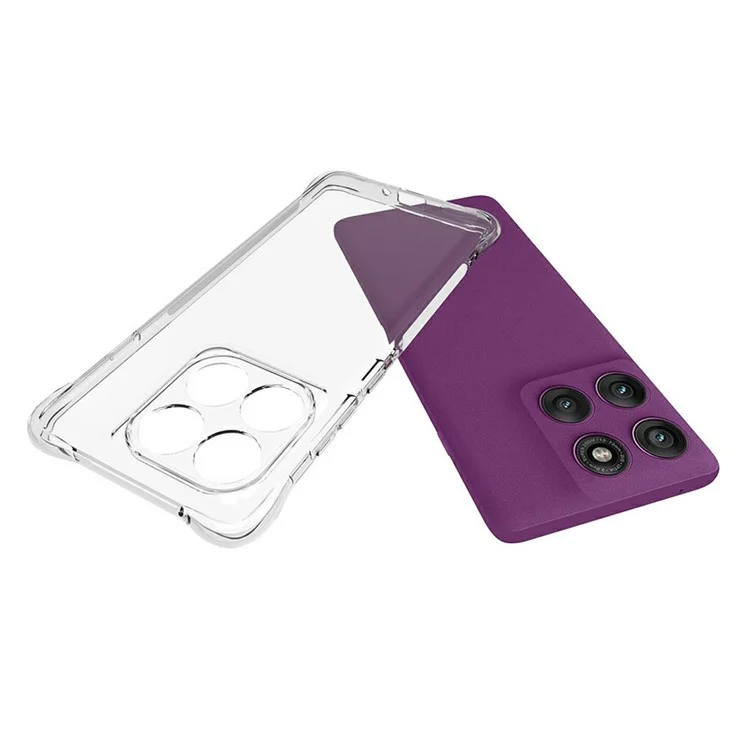 Achat en gros pour étui Motorola Edge 60 Pro 5G Antidérapant Résistant aux chocs TPU Transparent Coque de protection
