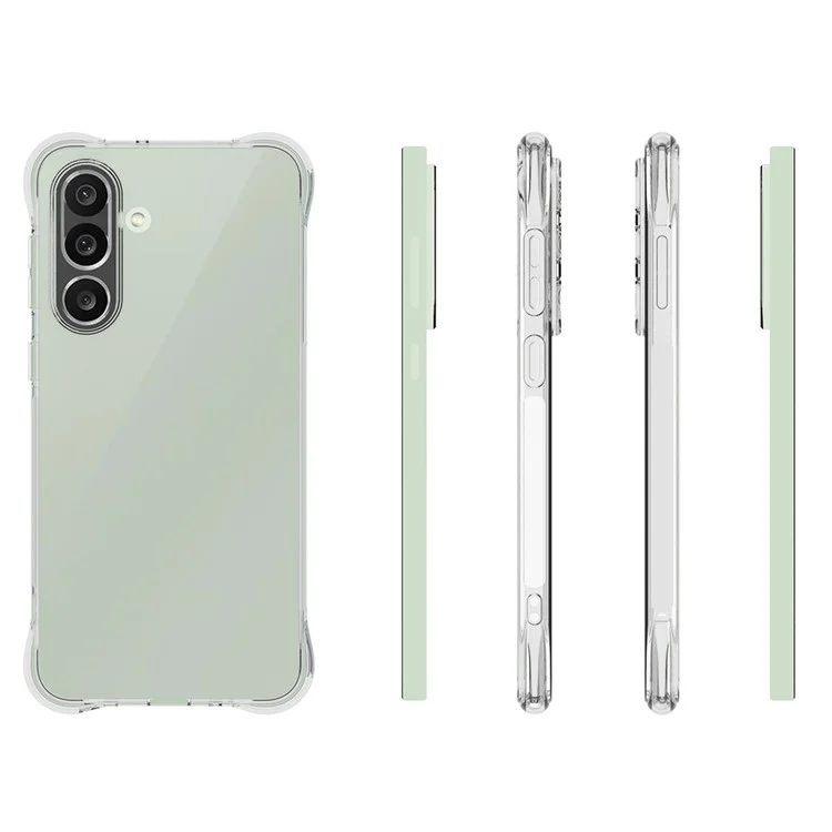 Für Samsung Galaxy M56 5G TPU Handyhülle rutschfest Transparent Handyschutz