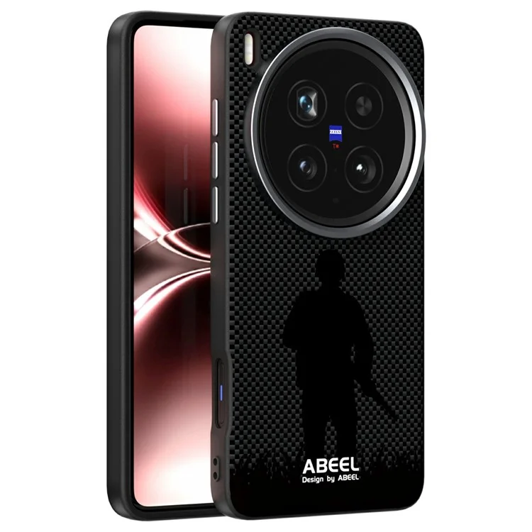 ABEEL Für vivo X200 Ultra 5G Hülle Kompatibel mit MagSafe Ultra Slim PC TPU Handyhülle - Krieger