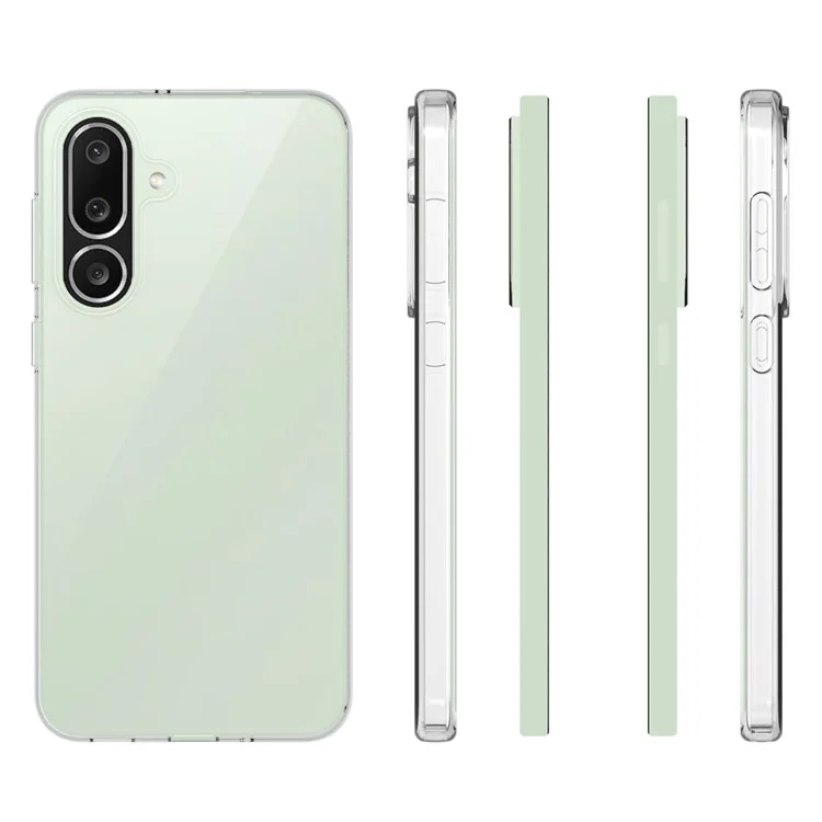 Étui pour Samsung Galaxy M56 5G Résistant à l'eau avec Coque Arrière Transparente en TPU