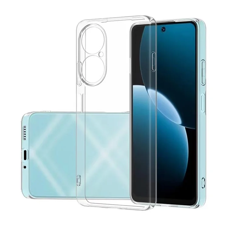 Funda de teléfono ultra delgada y flexible de TPU transparente para Huawei Enjoy 80