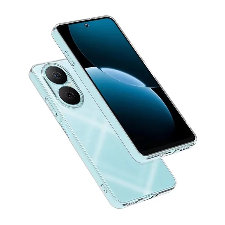 Funda de teléfono ultra delgada y flexible de TPU transparente para Huawei Enjoy 80