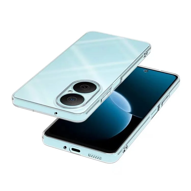Funda de teléfono ultra delgada y flexible de TPU transparente para Huawei Enjoy 80