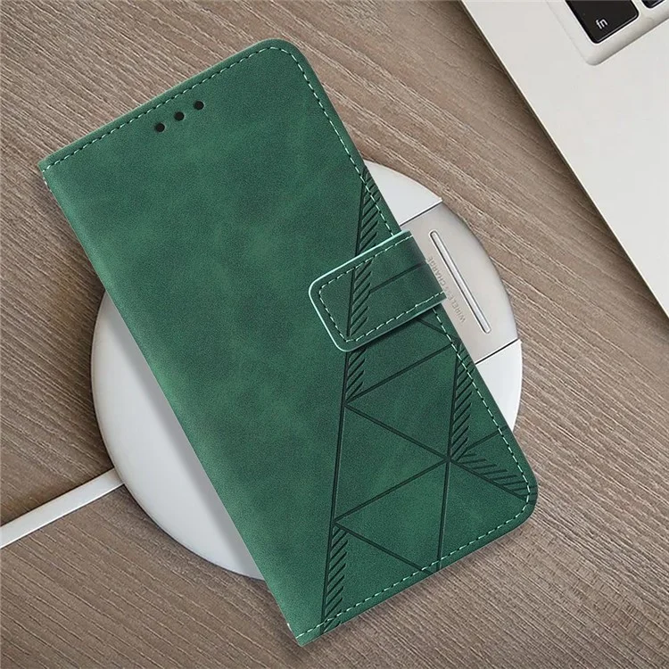 For Samsung Galaxy Z Fold3 5G Leather Case with Shoulder Strap Wallet Stand Phone Cover - Wine Red