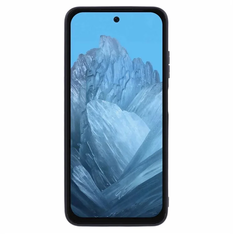 Étui Google Pixel 9 Pro XL Rétro Cuir Revêtu PC + TPU Protection Téléphone - Bleu
