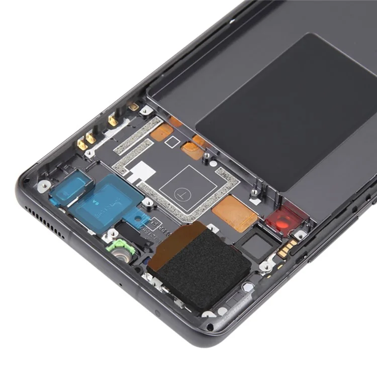 Para Xiaomi 12 Pro 5G / 12S Pro 5G Tela LCD Grau C e Conjunto de Digitalizador + Estrutura (Tecnologia TFT) (Sem Logotipo) - Preto
