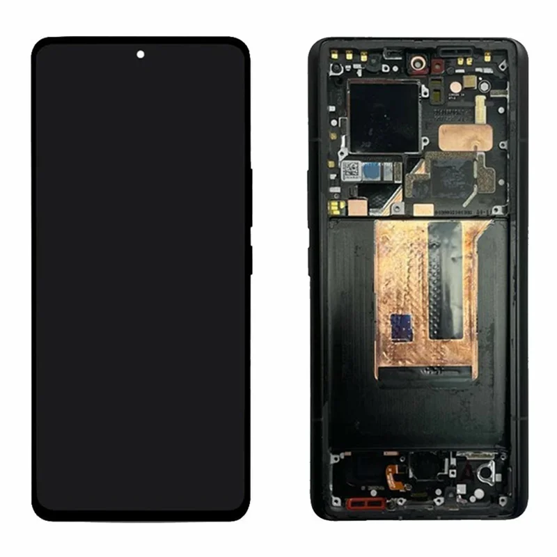 For Xiaomi 13 Ultra OEM Grade S LTPO AMOLED Screen and Digitizer Assembly + Frame (Without Logo) - Black