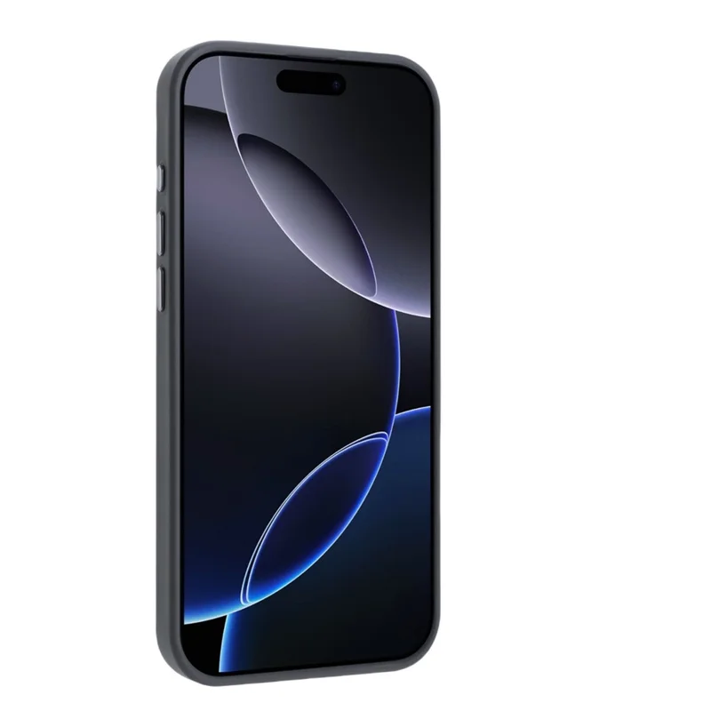 Pour iPhone 16 Pro Étui Magnétique TPU + PC avec Support - Gris