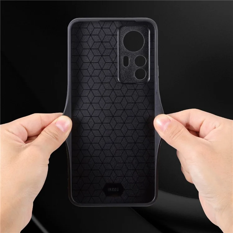 Azns Pour Xiaomi 12t 5G / 12T Pro 5G / Redmi K50 Ultra 5G Anti-scratch Phone du Téléphone Portable Coque de Téléphone Imprimé pu le Cuir PU + Tpu Téléphone - Violet