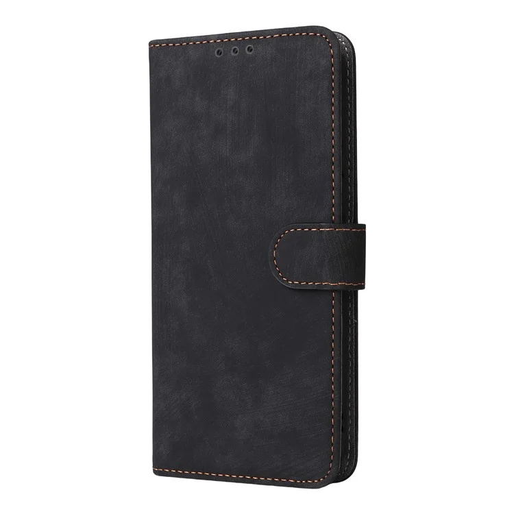 Capa Carteira para Oppo Find X8s 5G com Bloqueio RFID em Couro PU, Suporte e Alça - Preto
