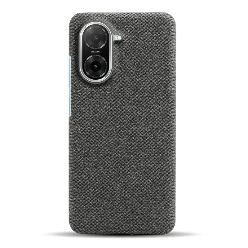 For Xiaomi Redmi A5 4G (171.7mm) Phone Case Cloth Texture Anti-Scratch Protective PC Back Cover - Grey