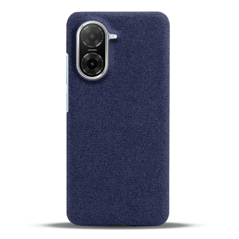 غطاء هاتف بملمس قماشي لهاتف Xiaomi Redmi A5 4G (171.7 مم) مقاوم للخدوش واقٍ من البولي كربونات - أزرق