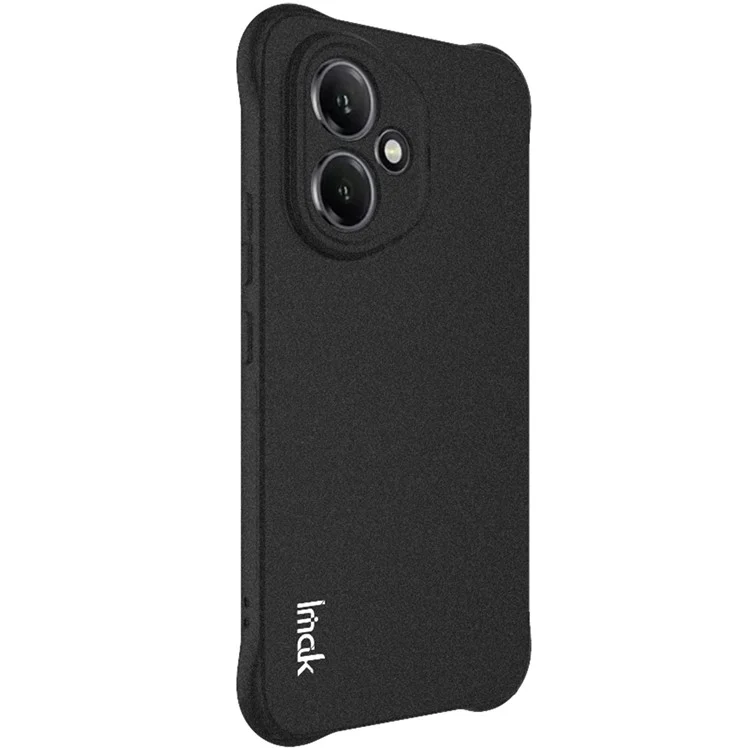 IMAK Für Honor 400 Hülle TPU Handyhülle Airbag Stoßfest Schutz - Mattschwarz