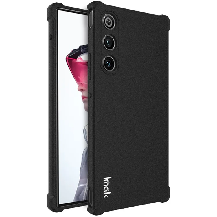 IMAK For ZTE nubia Redmagic 10 Air 5G Case TPU Phone Cover Airbag Shockproof Protection - Matte Black