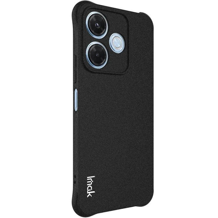 Capa IMAK para Xiaomi Redmi 13x 4G em TPU com Proteção Antichoque - Preto Fosco