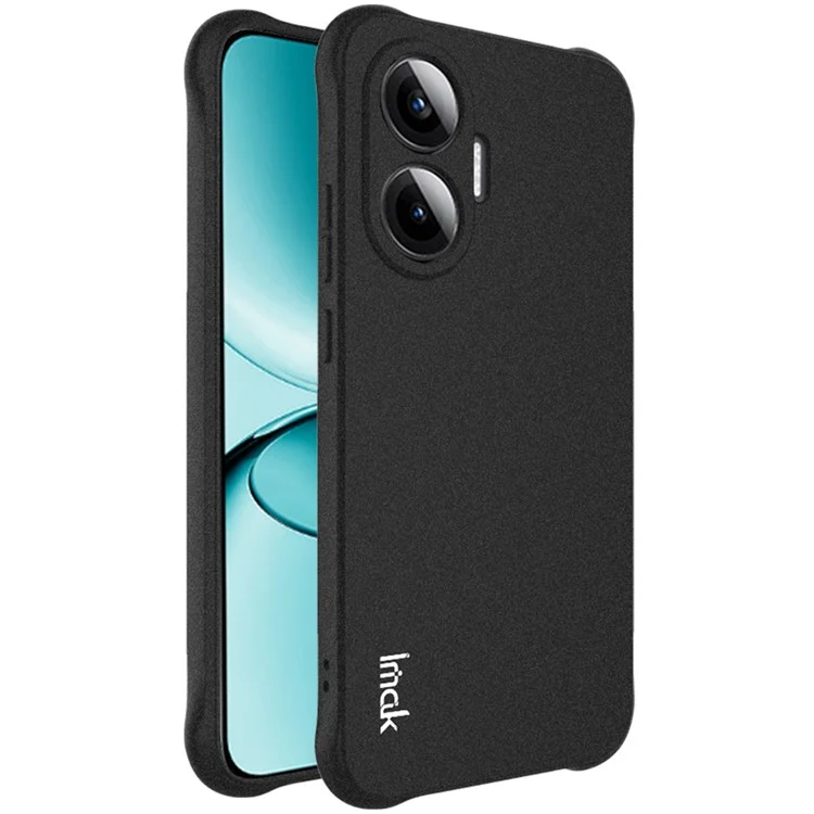 Funda IMAK para Xiaomi Redmi Turbo 4 Pro 5G / Poco F7 5G de TPU Protector de Teléfono con Airbag Antichoque - Negro Mate