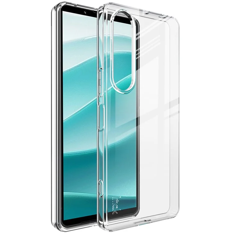 IMAK UX-10 Series For Sony Xperia 1 VII Clear Phone Case Soft TPU Mobile Back Cover