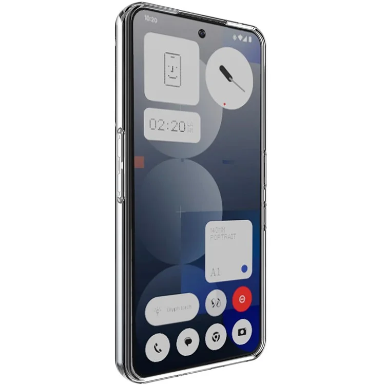 IMAK UX-10 Series For Nothing Phone (3a) Pro Clear Phone Case Soft TPU Mobile Back Cover