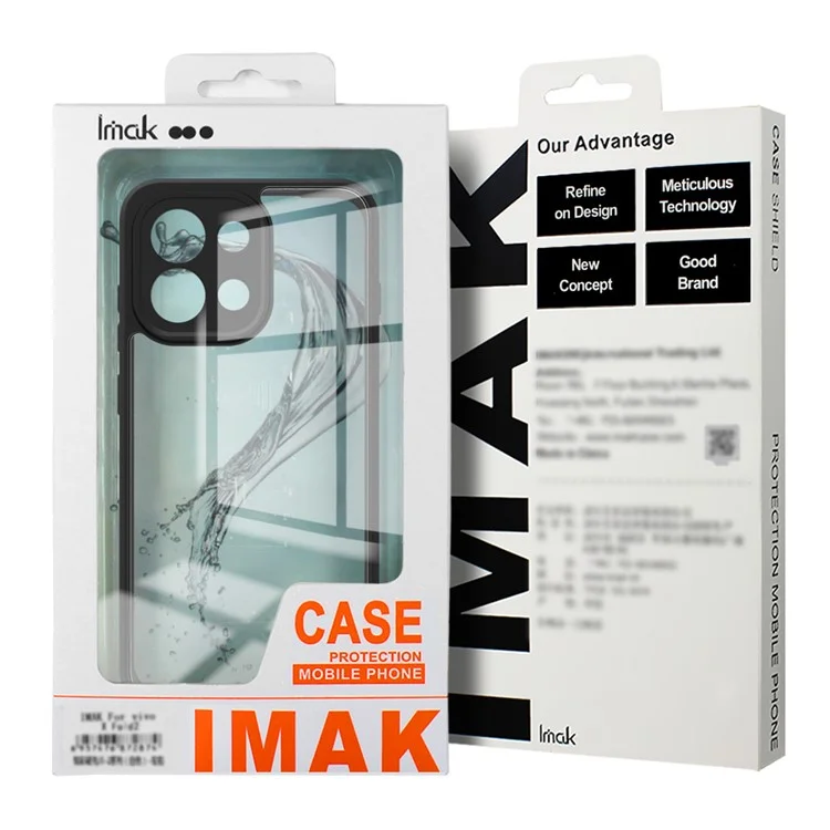 IMAK UX-9A Series for OnePlus 13T 5G Case Clear TPU PC Phone Cover Reinforced Corners