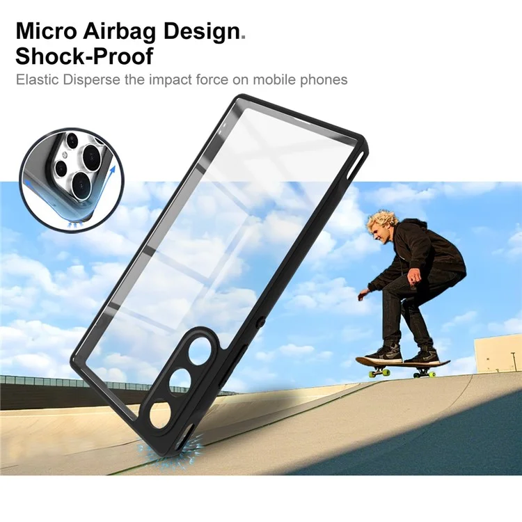 Étui IMAK UX-9A Série pour ZTE nubia Redmagic 10 Air 5G - Coque de téléphone transparente TPU/PC avec coins renforcés