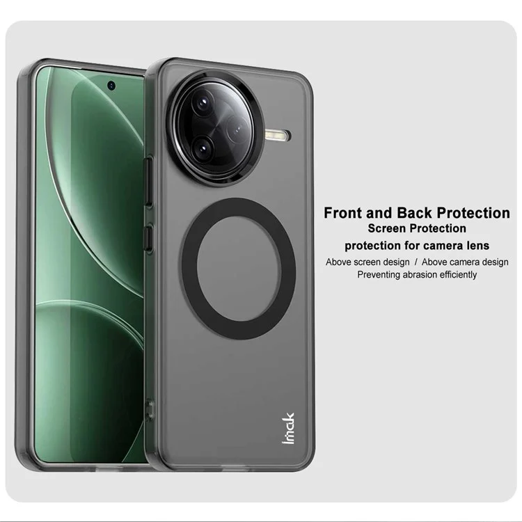 IMAK Für Xiaomi Redmi K80 Pro 5G / Poco F7 Ultra 5G Hülle, kompatibel mit MagSafe, PC + TPU Schutzhülle für Smartphone-Rückseite