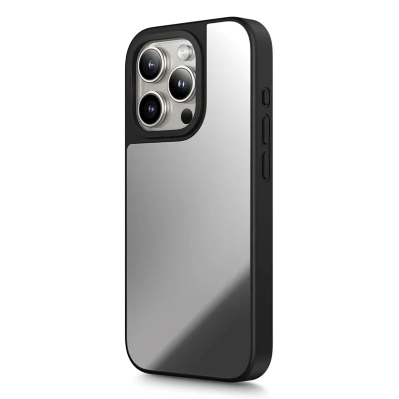 Achat en gros pour étui iPhone 13 Pro Max Surface Miroir 3.0mm Acrylique + Coque de téléphone TPU