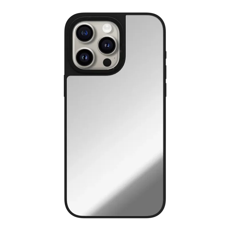 Achat en gros pour étui iPhone 13 Pro Max Surface Miroir 3.0mm Acrylique + Coque de téléphone TPU