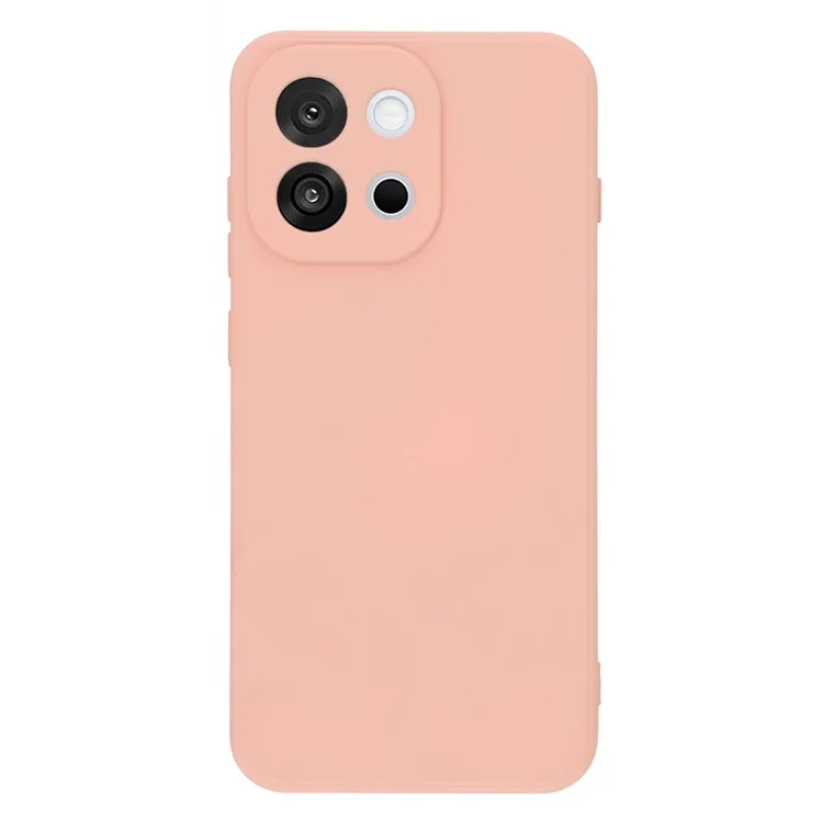 For OnePlus 13T 5G Case TPU Back Soft Anti-Scratch Fiber Lining Phone Cover - Pink