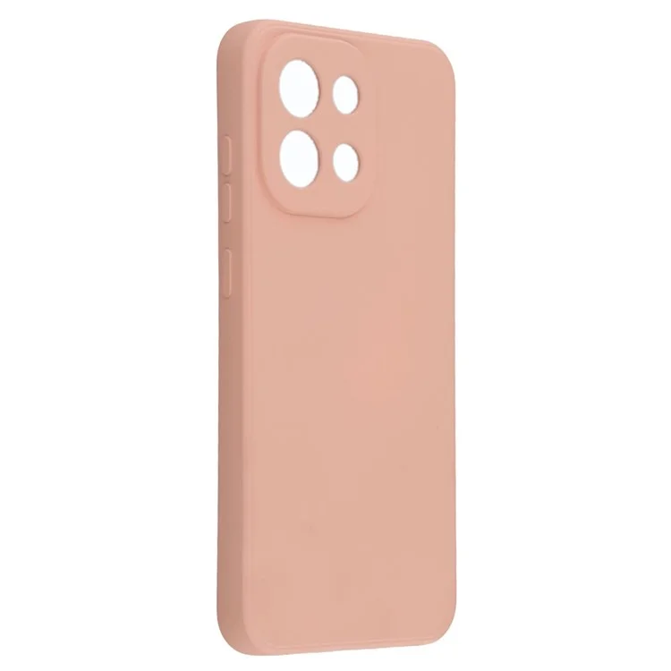 For OnePlus 13T 5G Case TPU Back Soft Anti-Scratch Fiber Lining Phone Cover - Pink