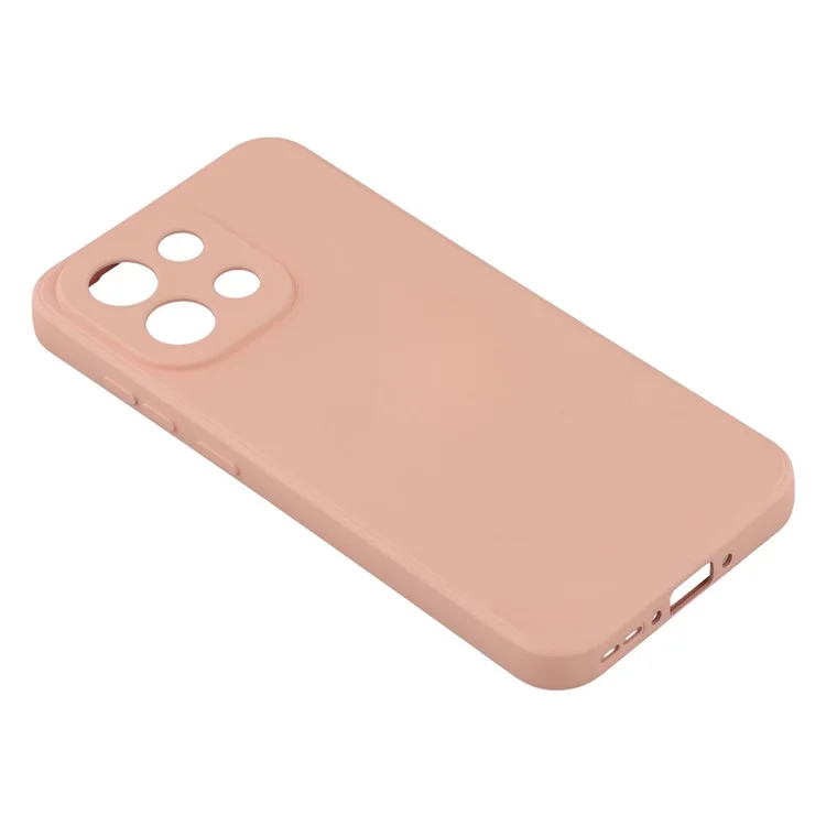 For OnePlus 13T 5G Case TPU Back Soft Anti-Scratch Fiber Lining Phone Cover - Pink