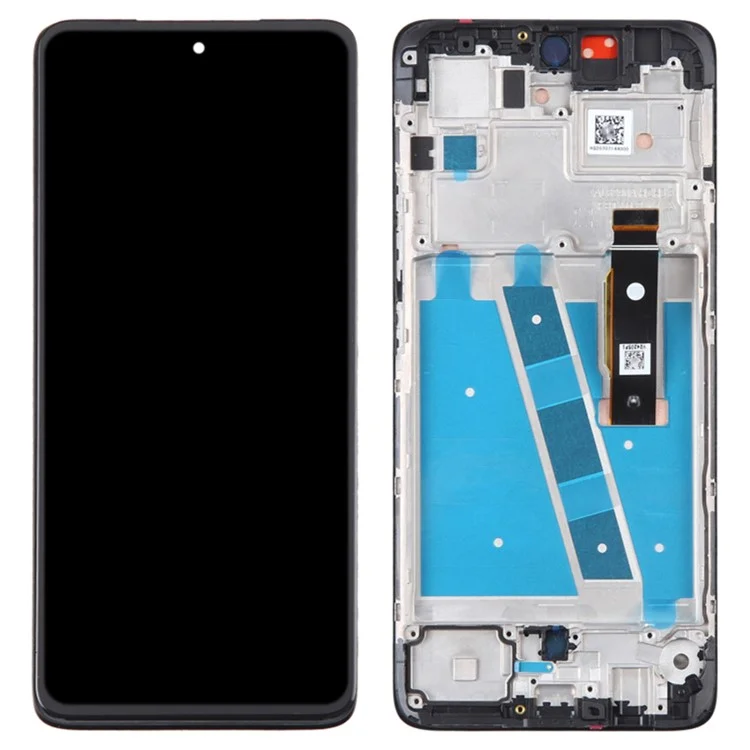 Para Motorola Moto G52 4G Conjunto de Pantalla AMOLED de Calidad Original y Digitalizador + Marco (Sin Logotipo)