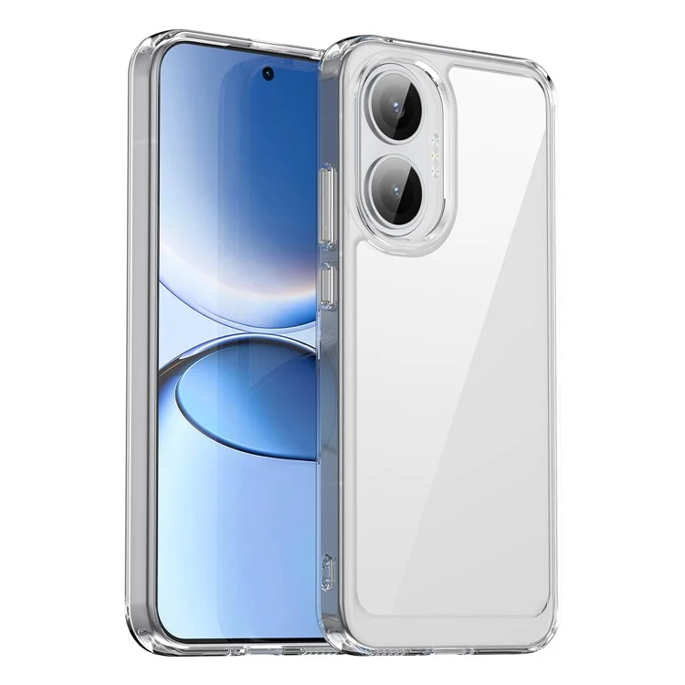 Для Xiaomi Redmi Turbo 4 Pro 5G Чехол ТПУ + Акриловый Защитный Прозрачный Чехол для Телефона - Прозрачный
