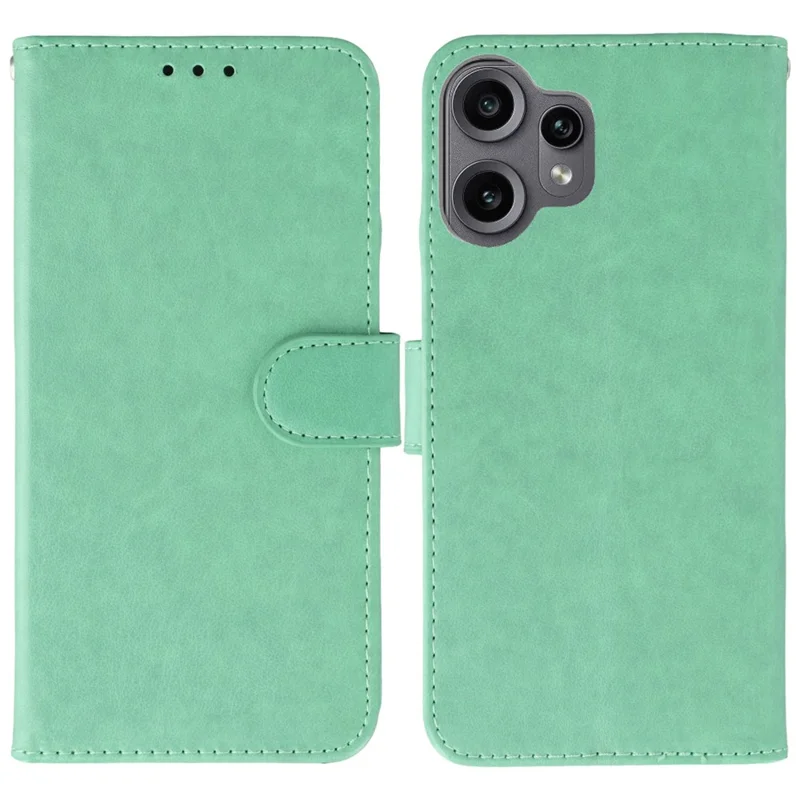 For Nothing CMF Phone 2 Pro Case PU Leather Flip Wallet Phone Cover with Strap - Green