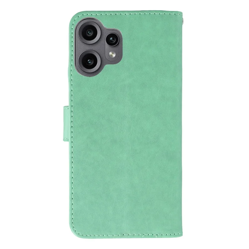 For Nothing CMF Phone 2 Pro Case PU Leather Flip Wallet Phone Cover with Strap - Green